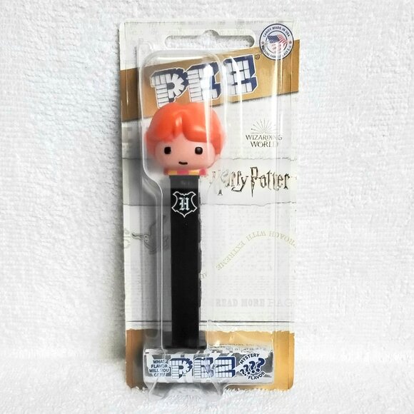 4/$50 Sealed Harry Potter Wizarding World Ron Weasley Black PEZ Dispenser!! - Picture 1 of 2